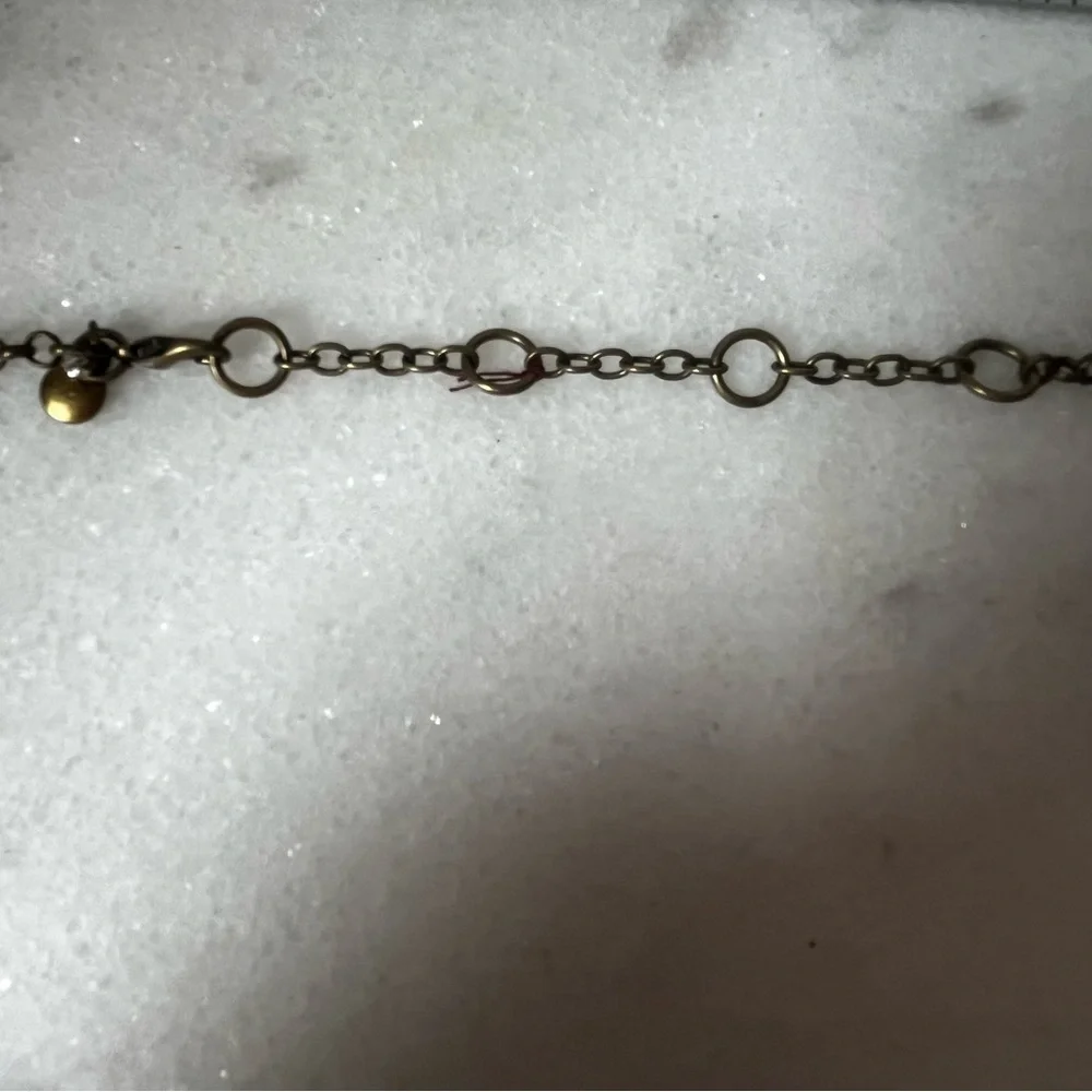 J. Crew Elegant clear rhinestone Statement Necklace